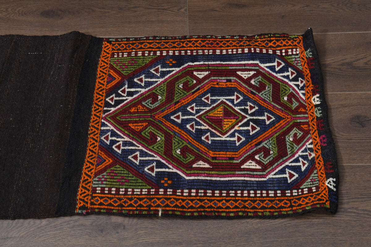 1,21 m² vintage kilim yolluk – Anadolu, 1960'lar