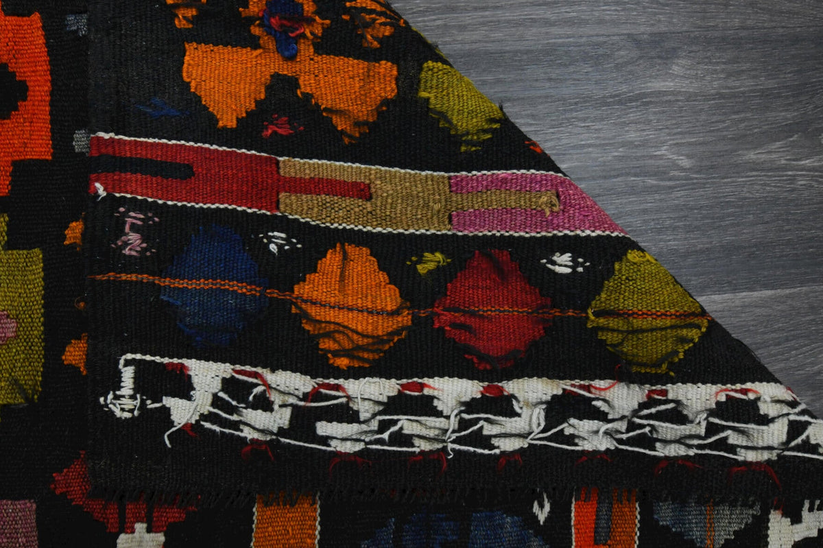 3,51 m² vintage kilim yolluk – Anadolu, 1960'lar