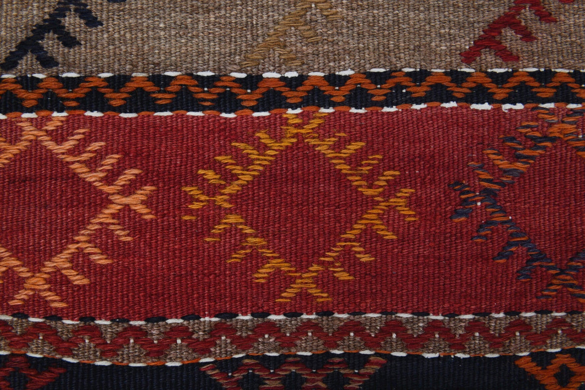 4,74 m² vintage kilim yolluk – Anadolu, 1960'lar