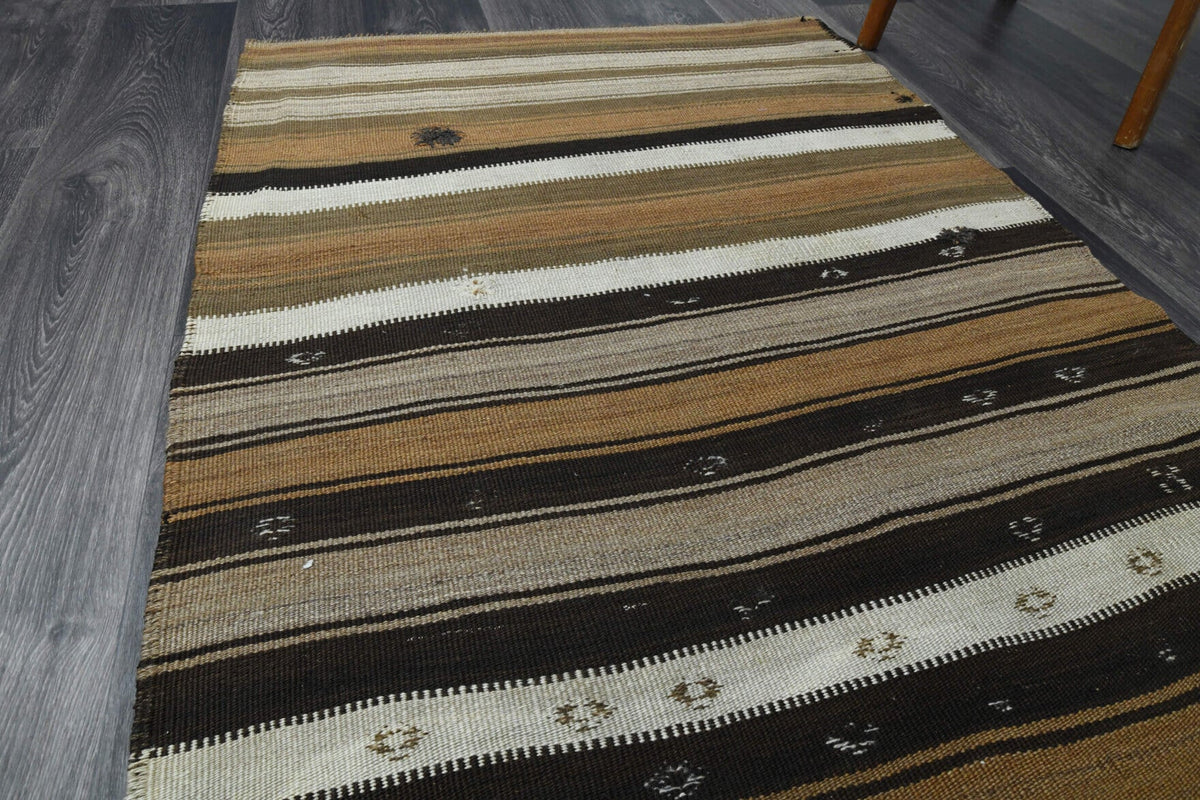 Turkish Multi-Colors Kilim Runner