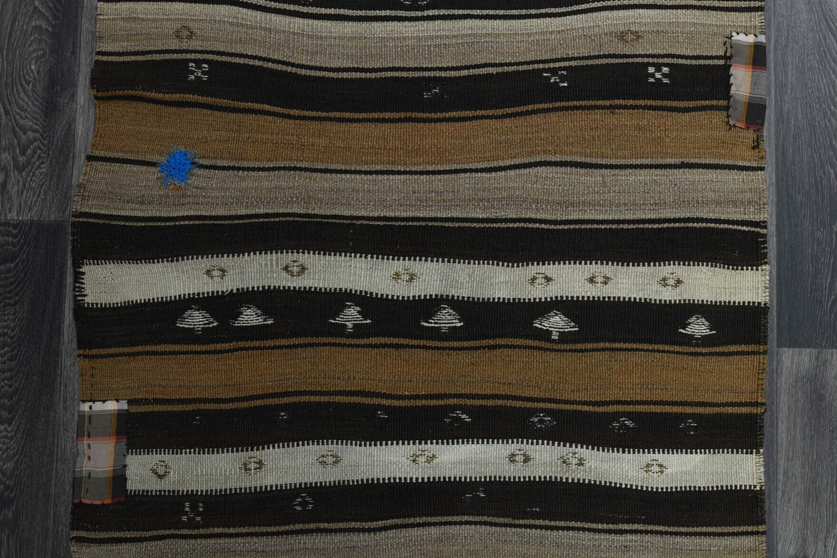 Turkish Multi-Colors Kilim Runner