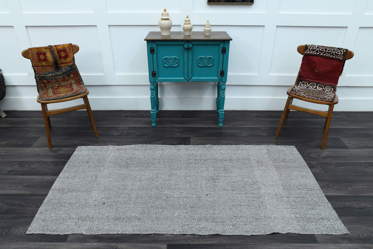 Tek parça el dokuma vintage kilim 98x202 cm (1,98 m²) – Pera Halı