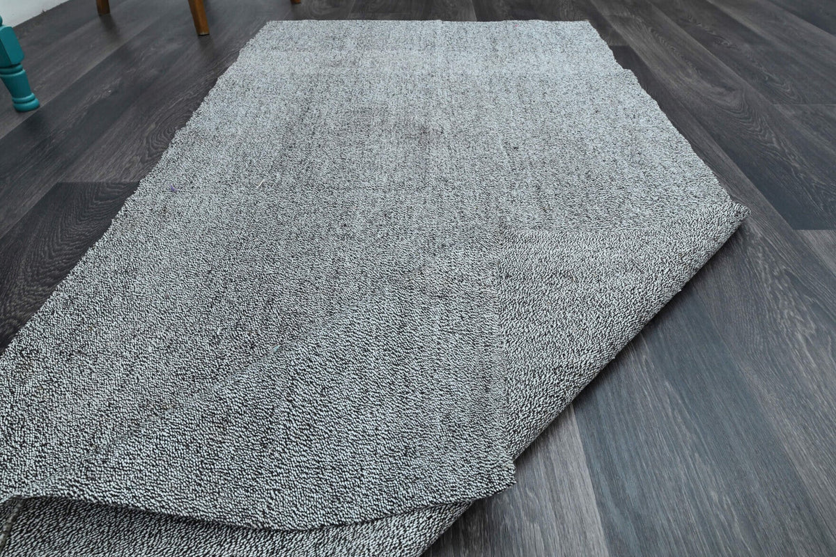 Antre için düz zeminli el dokuma vintage kilim – 98x202 cm