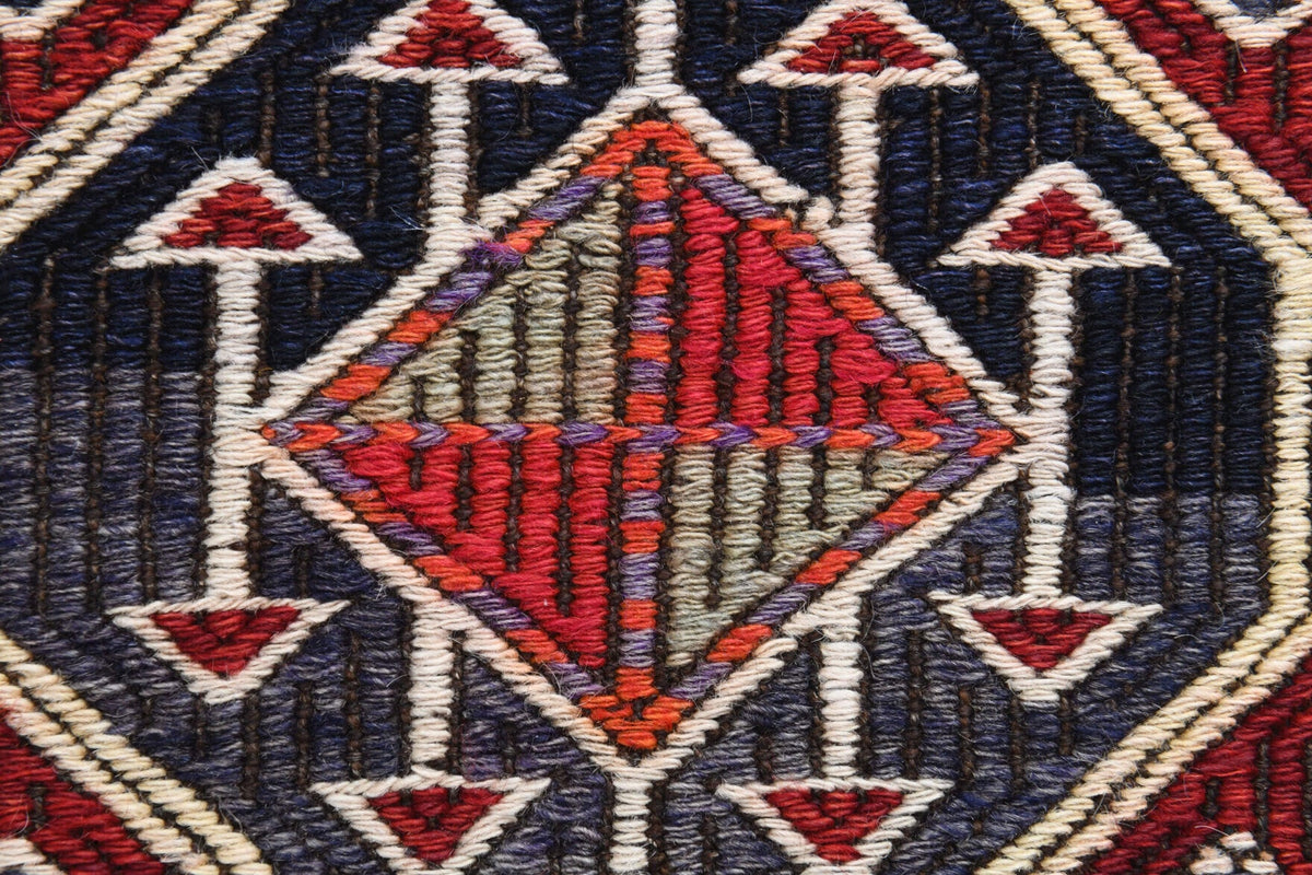 1,22 m² vintage kilim yolluk – Anadolu, 1960'lar