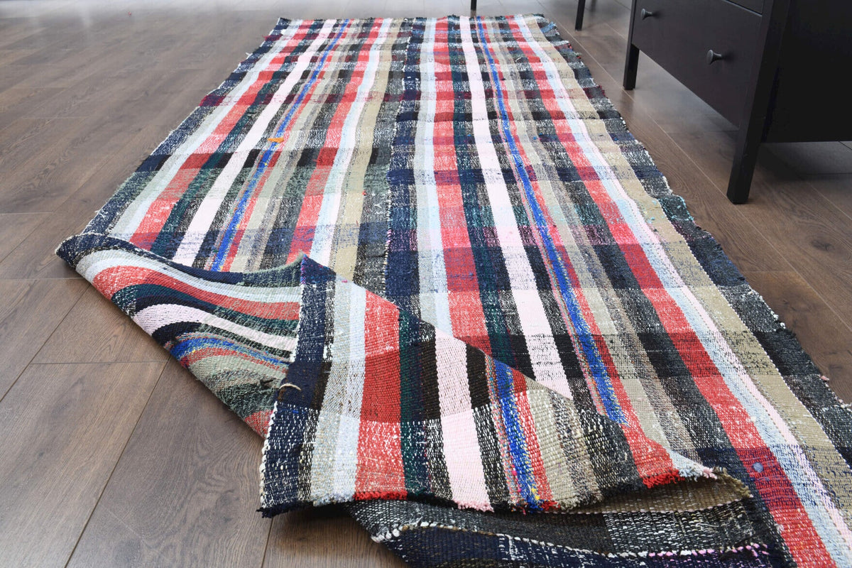 Tek parça vintage kilim yolluk 116x325 cm (3,77 m²) – Pera Halı