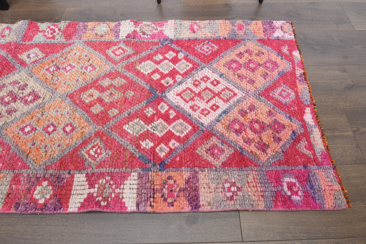 Tek parça vintage kilim yolluk 77x315 cm (2,43 m²) – Pera Halı