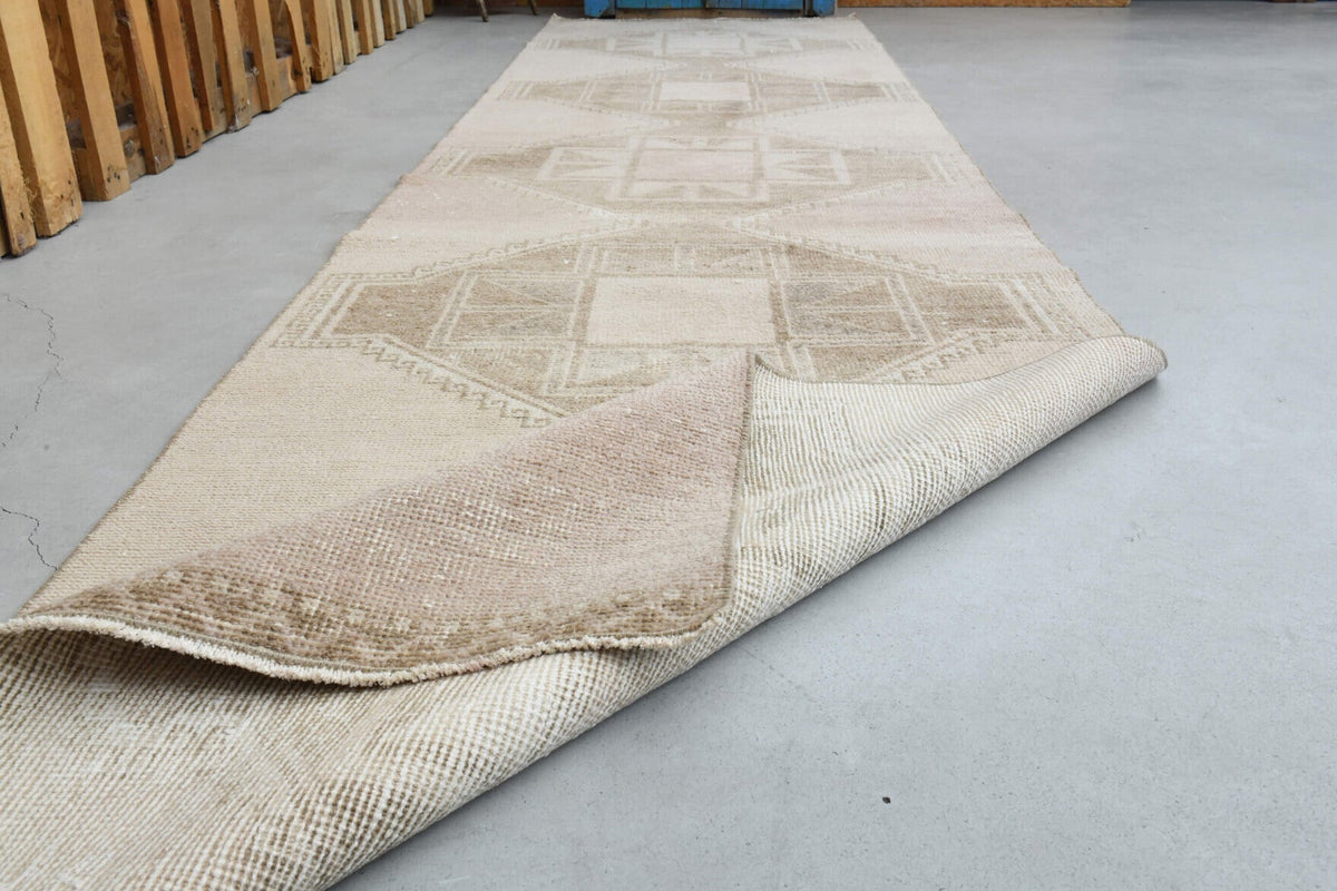 El dokuma vintage yolluk 95x373 cm, 5 mm hav, yün