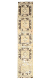 Turkish Oushak Runner Rug