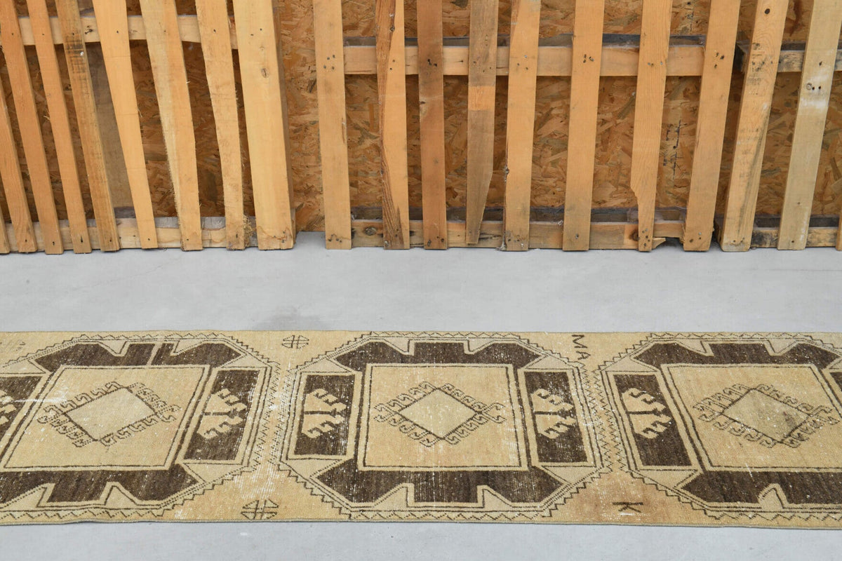 Turkish Oushak Runner Rug