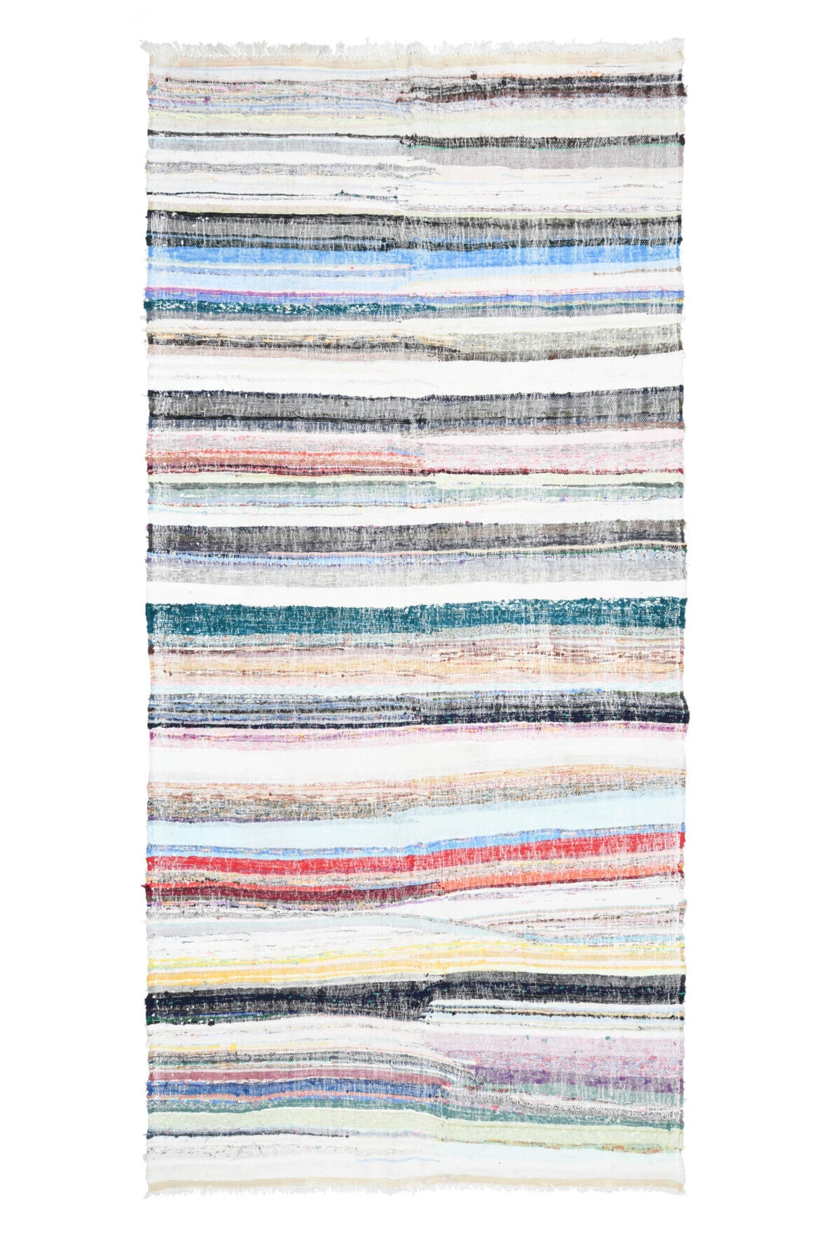 Turkish Vintage Area Kilim Rug
