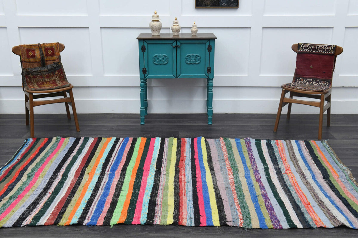Tek parça el dokuma vintage kilim 148x276 cm (4,08 m²) – Pera Halı