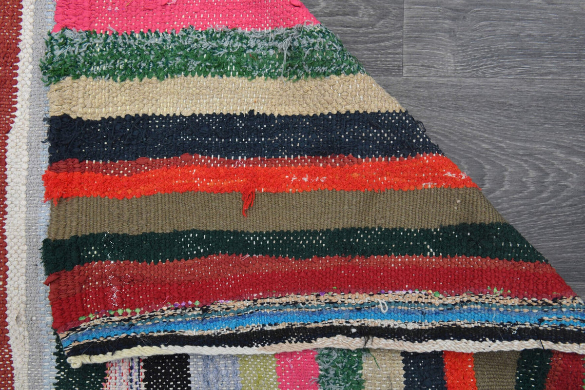 4,08 m² el dokuma vintage kilim – Anadolu, 1960'lar