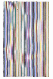 Turkish Flatweave Vintage Area Rug