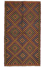 Turkish Vintage Area Kilim Rug