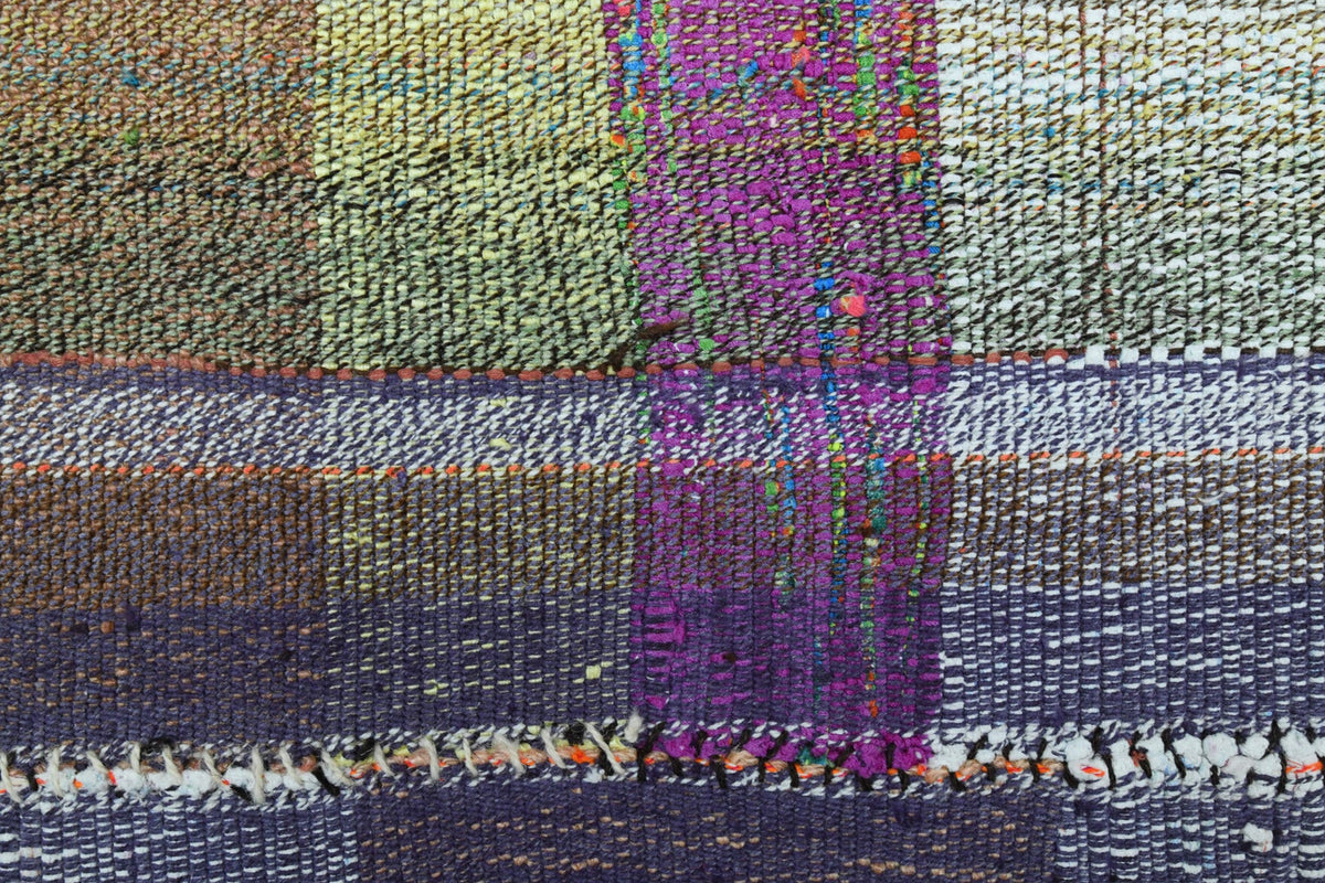Turkish Vintage Area Patchwork Rug