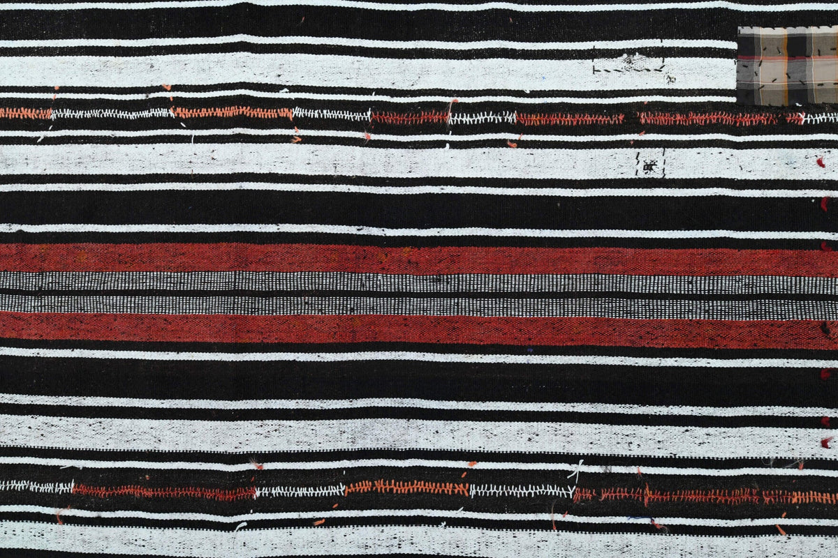 Turkish Vintage Area Kilim Rug
