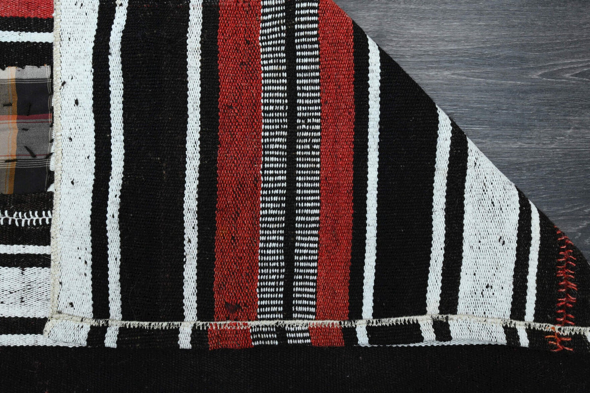 Turkish Vintage Area Kilim Rug