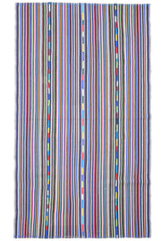 Turkish Vintage Area Kilim Rug
