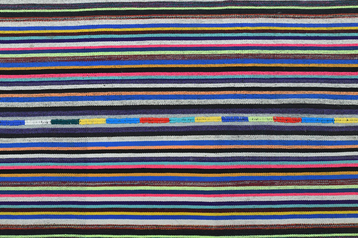 Turkish Vintage Area Kilim Rug