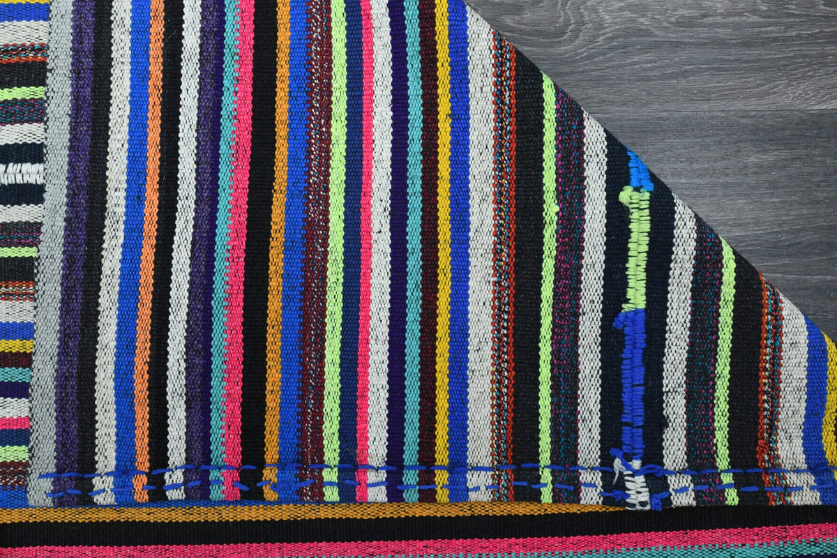 Turkish Vintage Area Kilim Rug