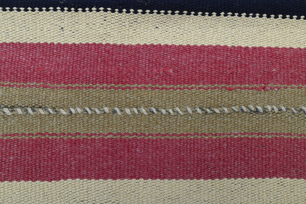 Turkish Vintage Area Kilim Rug