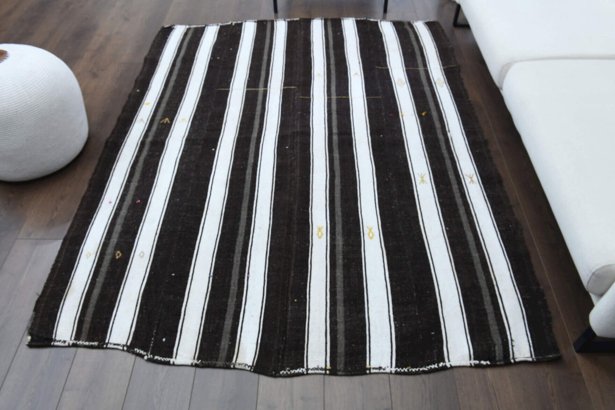 Black & White Striped