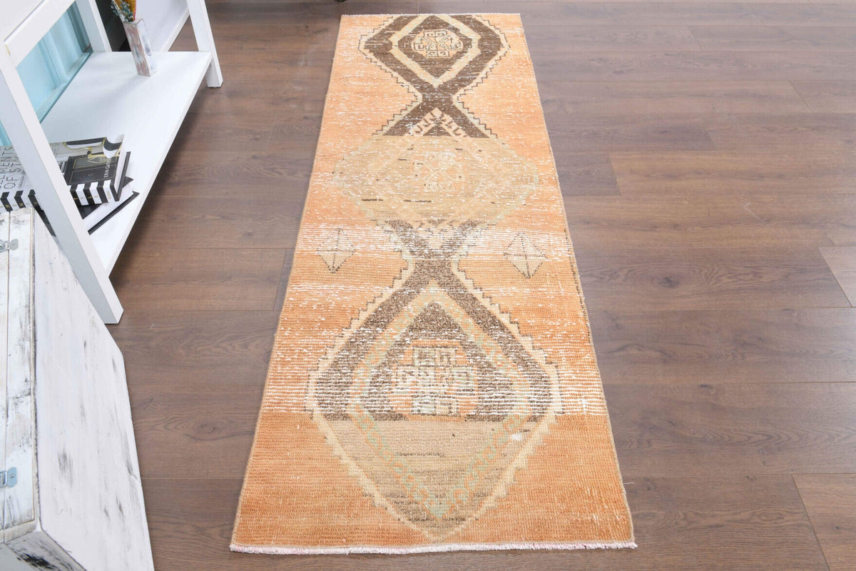 Vintage Oushak Runner Rug