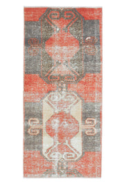 Oushak Vintage Runner Rug