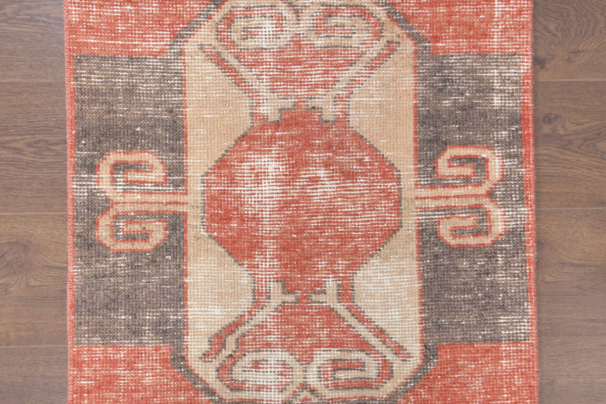 Oushak Vintage Runner Rug
