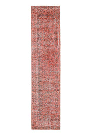 Pink Floral Anatolian Rug -  Vintage from 1970&prime;s