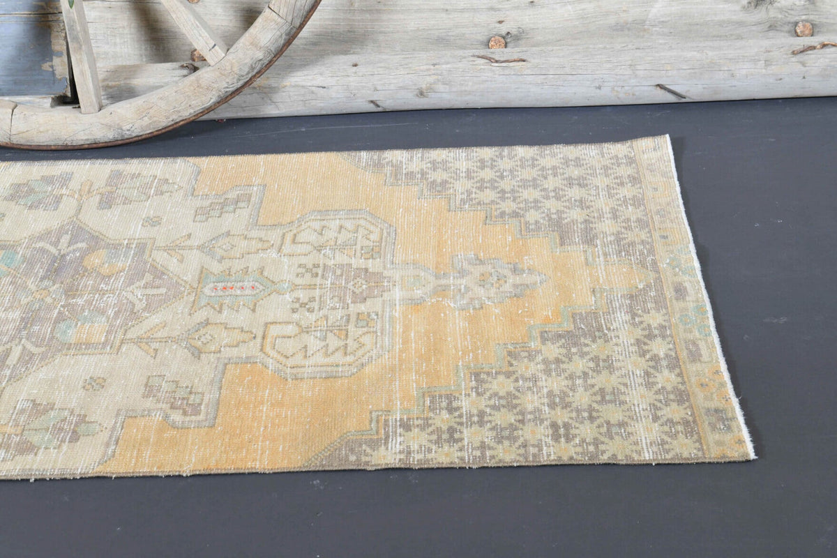 Oriental Vintage Oushak Runner Rug