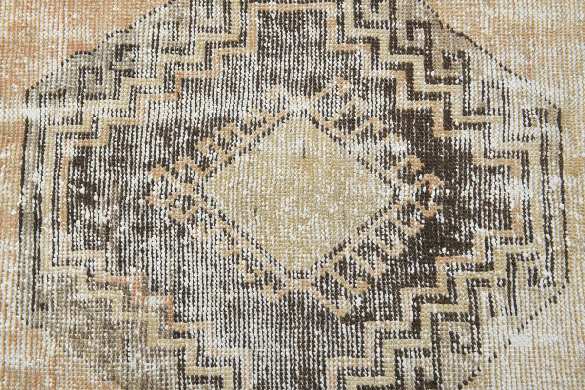 Turkish Vintage Runner Rug - 34859