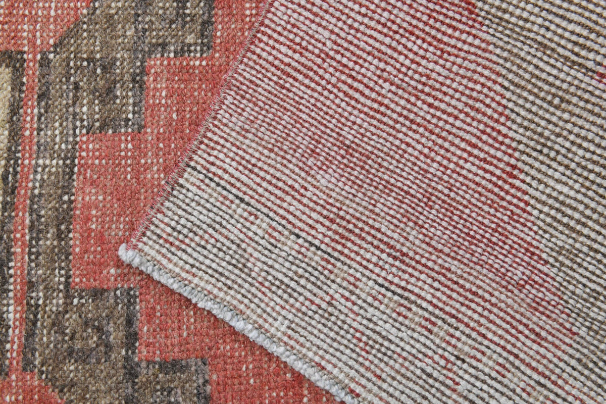 Turkish Vintage Runner Rug - 34861