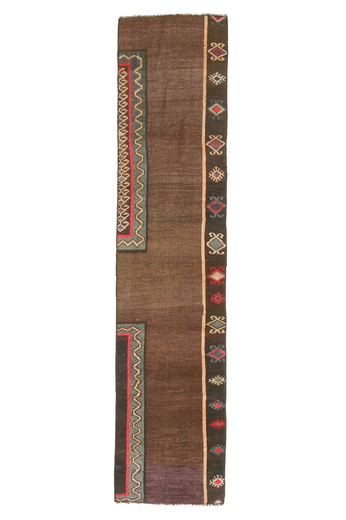 Flatweave Turkish Vintage Runner Rug