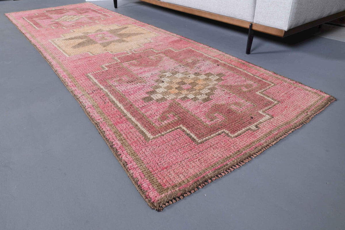 2,67 m² el dokuma vintage yolluk – Anadolu, 1970'ler