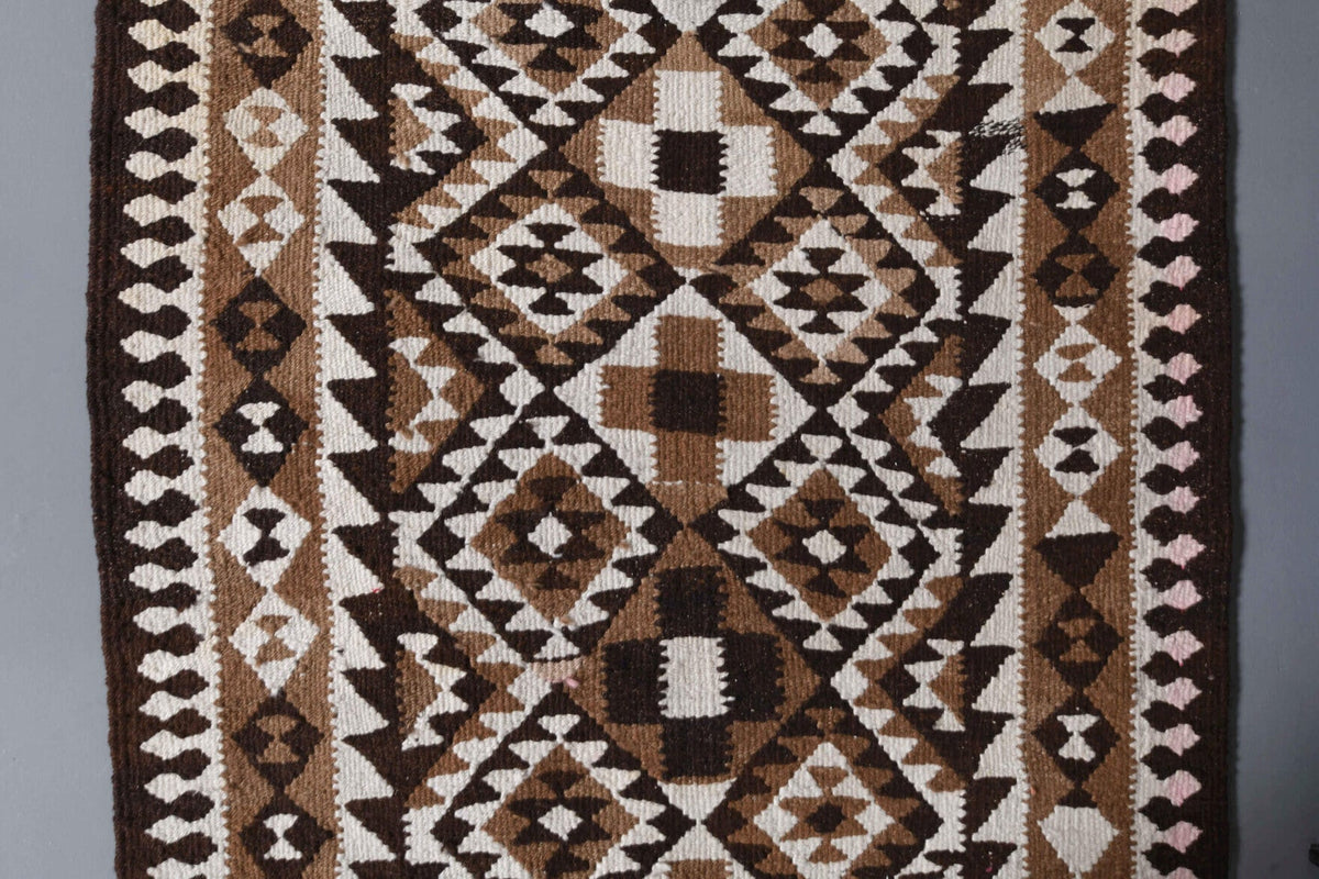 2,78 m² el dokuma vintage yolluk – Anadolu, 1970'ler