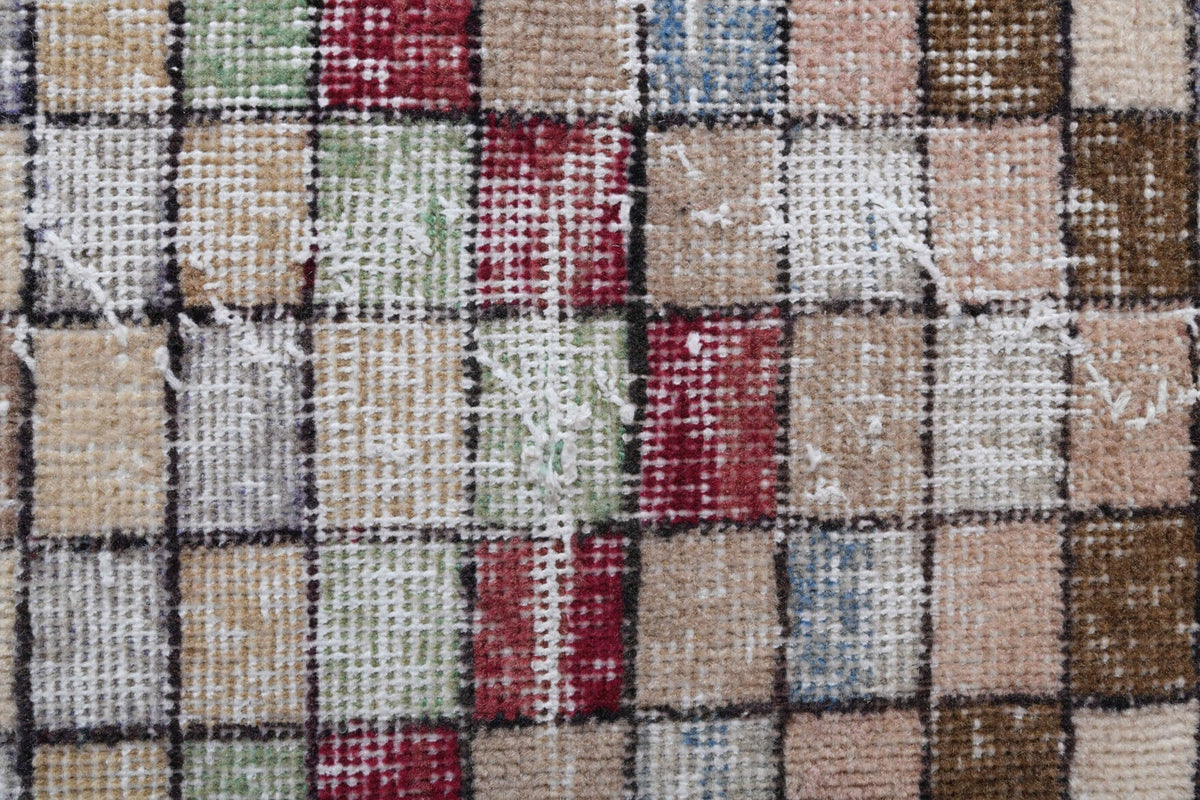 Multi-Colored Anatolian Runner Rug
