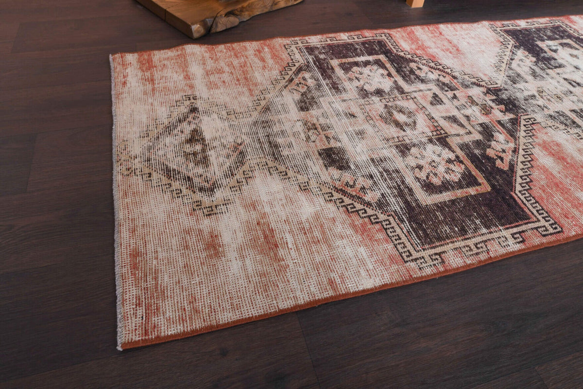 Tek parça el dokuma vintage yolluk 80x276 cm (2,21 m²) – Pera Halı