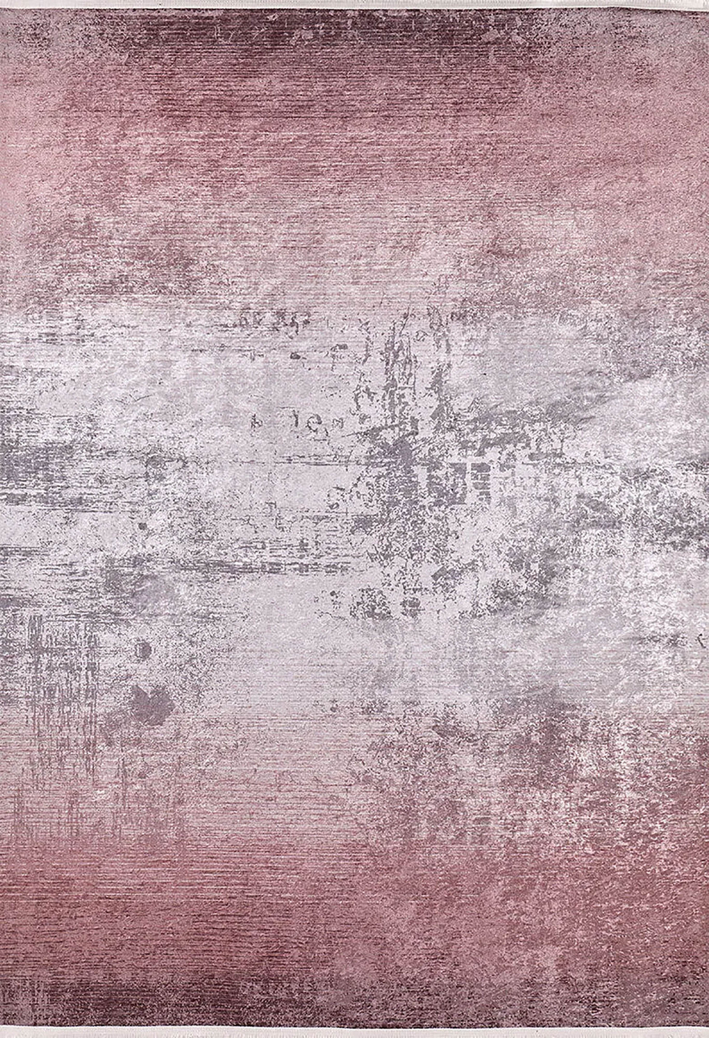 Kırmızı Pembe Modern Halı - Pera Halı