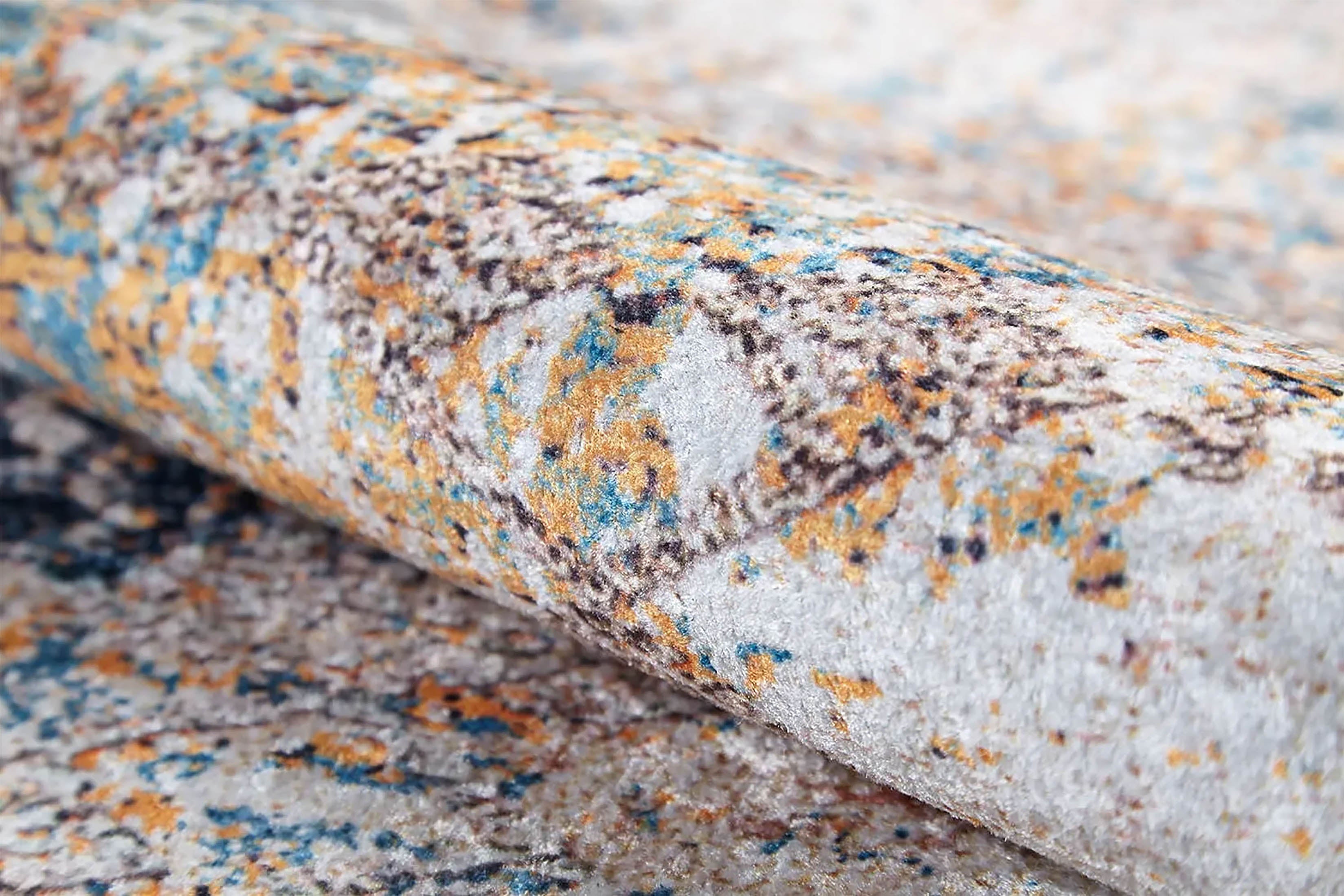 Geometrik Sade Bej Kilim Halı - Pera Halı
