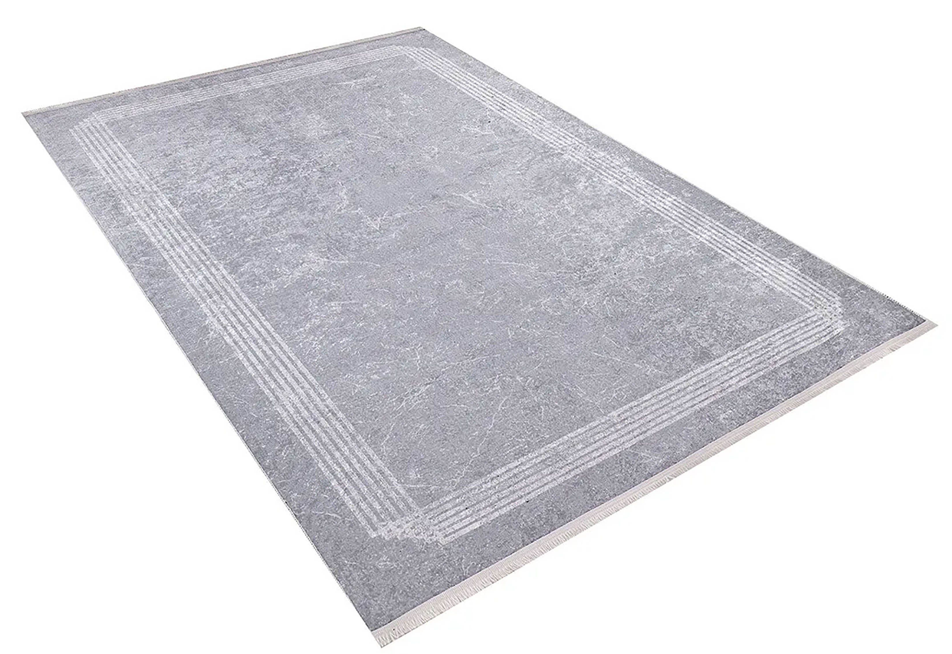 Brown Beige Geometric Antique Art Deco Rug