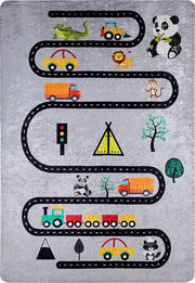 Traffic Themed Children's Rug