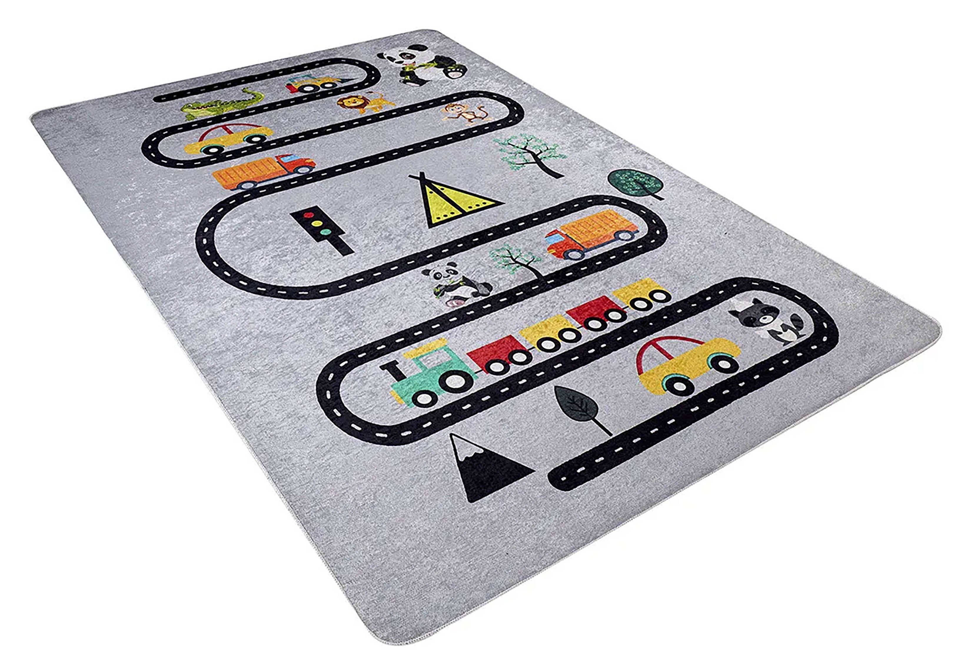 Traffic Themed Children's Rug
