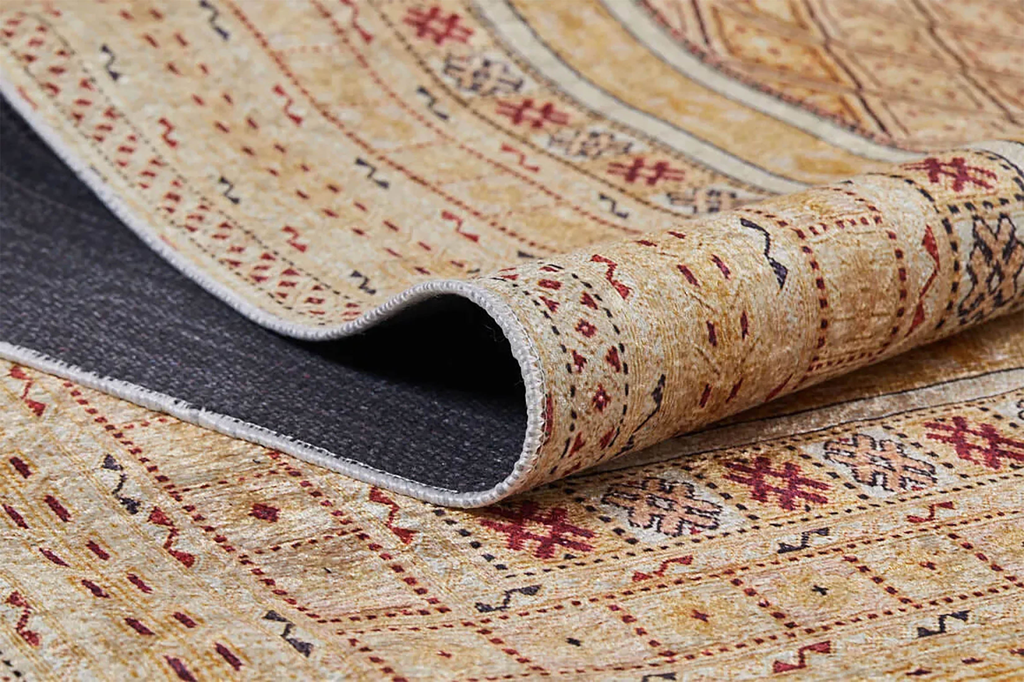Turuncu Sarı Kilim Halı - Pera Halı