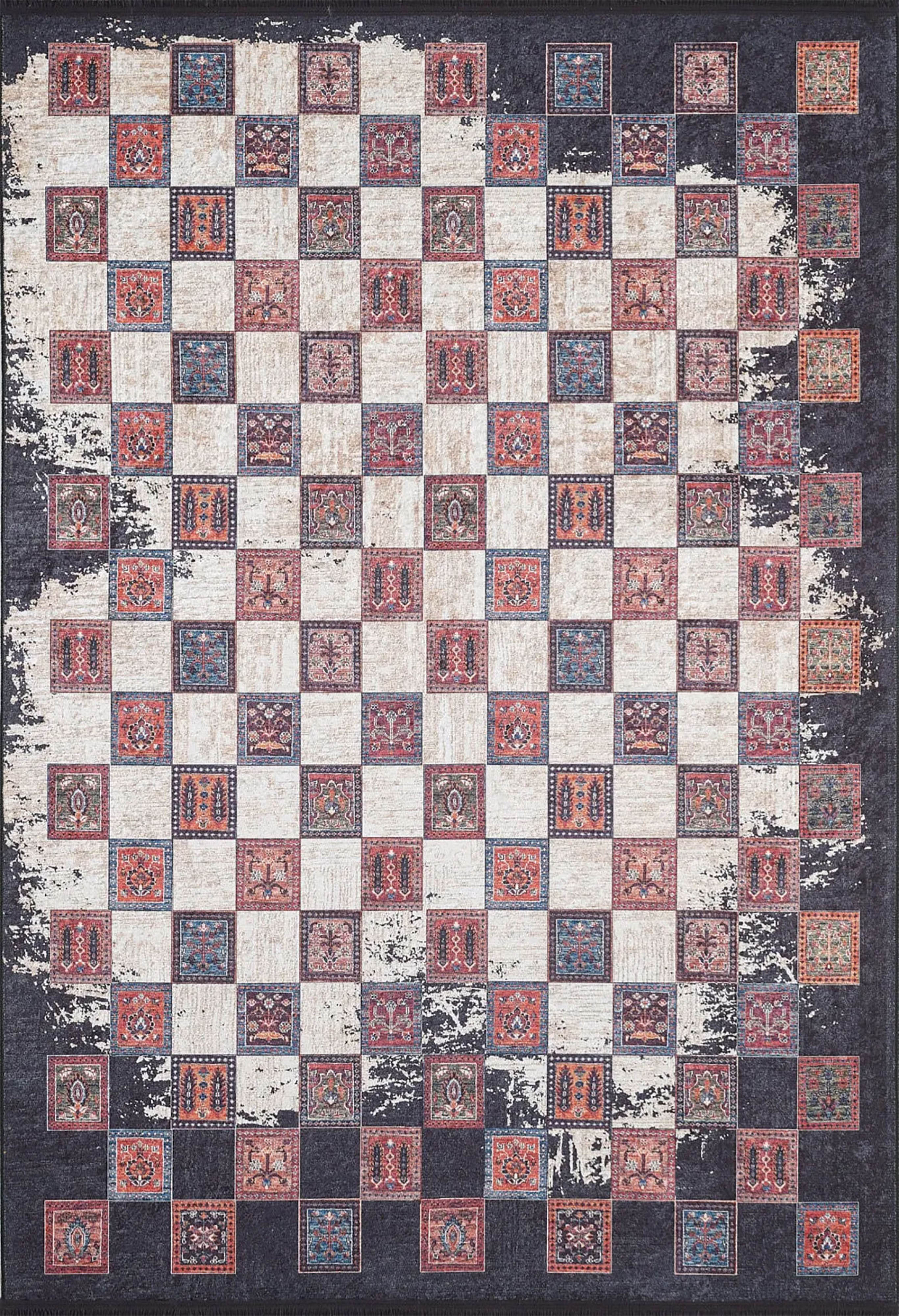 Eskitme Etnik Vintage Halı - Pera Halı