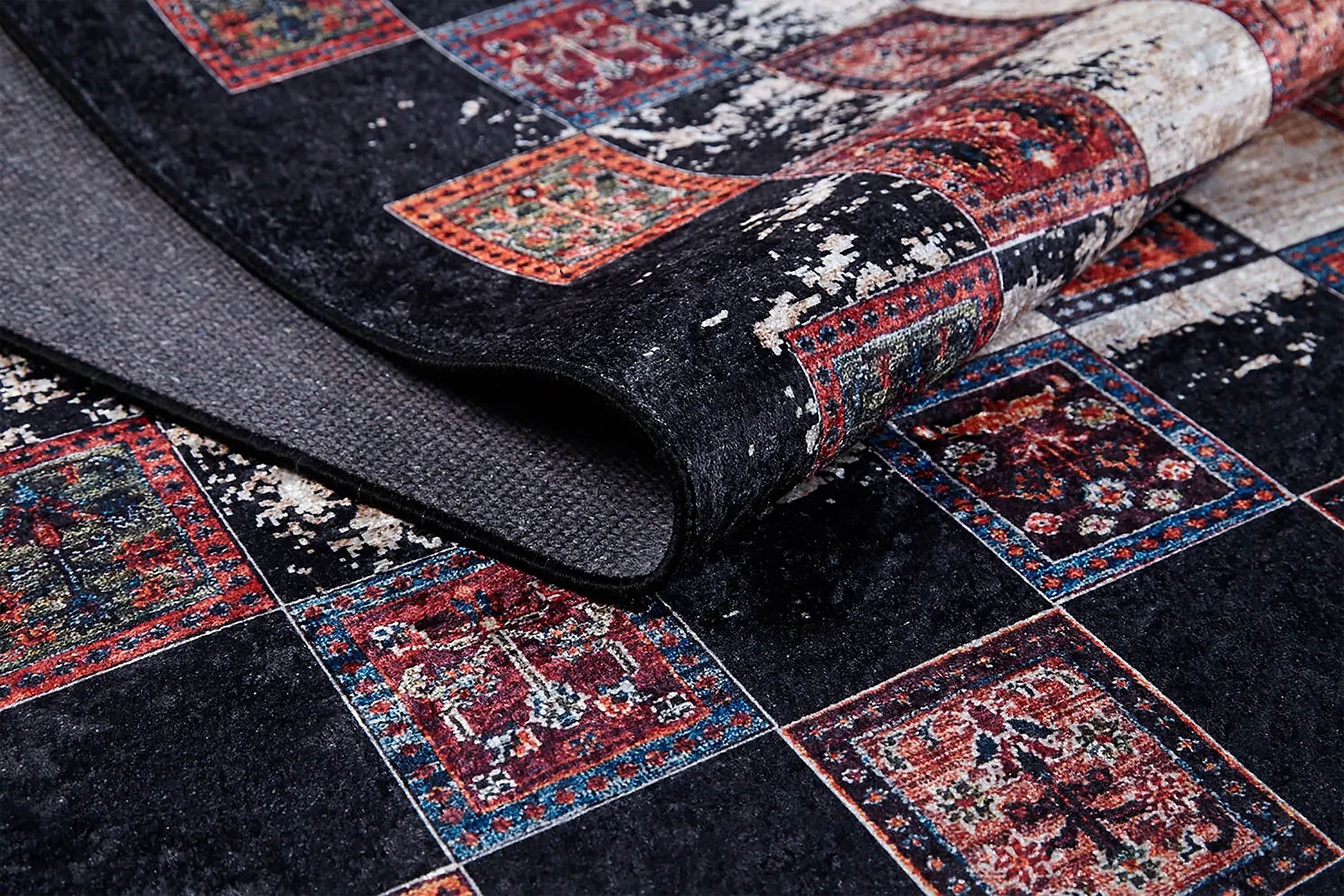 Eskitme Etnik Vintage Halı - Pera Halı