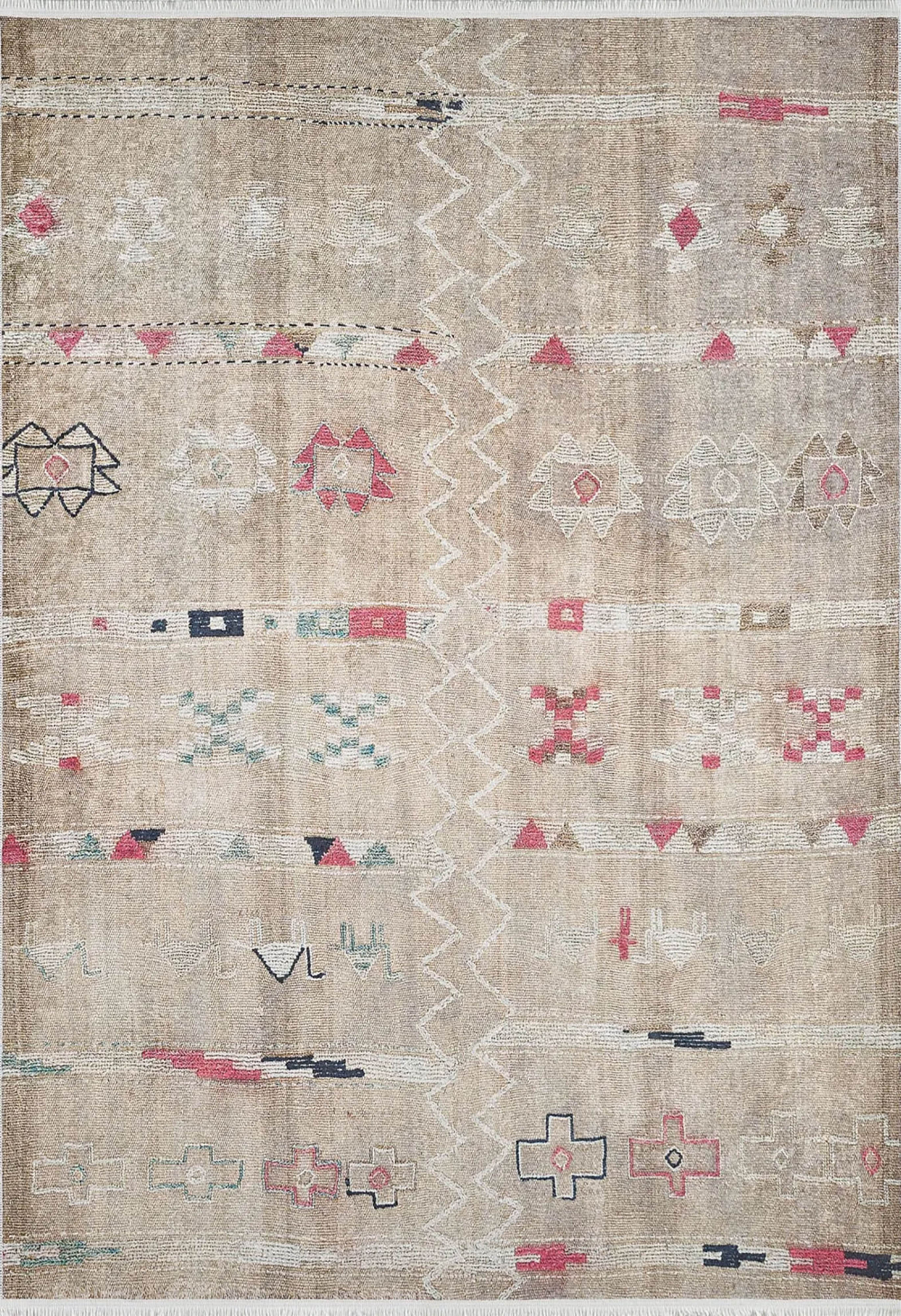Pembe Bej Kilim Halı - Pera Halı