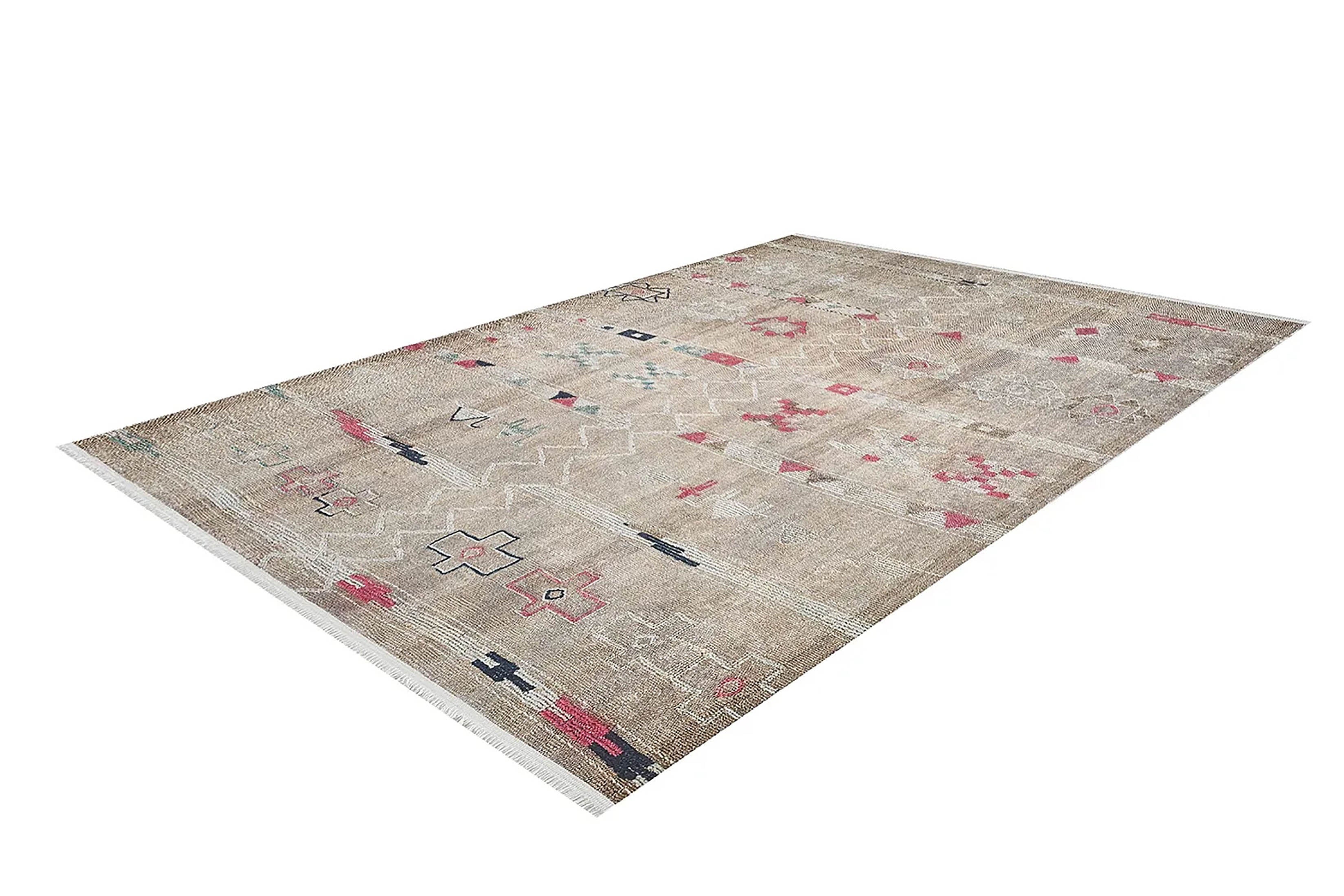 Pembe Bej Kilim Halı - Pera Halı