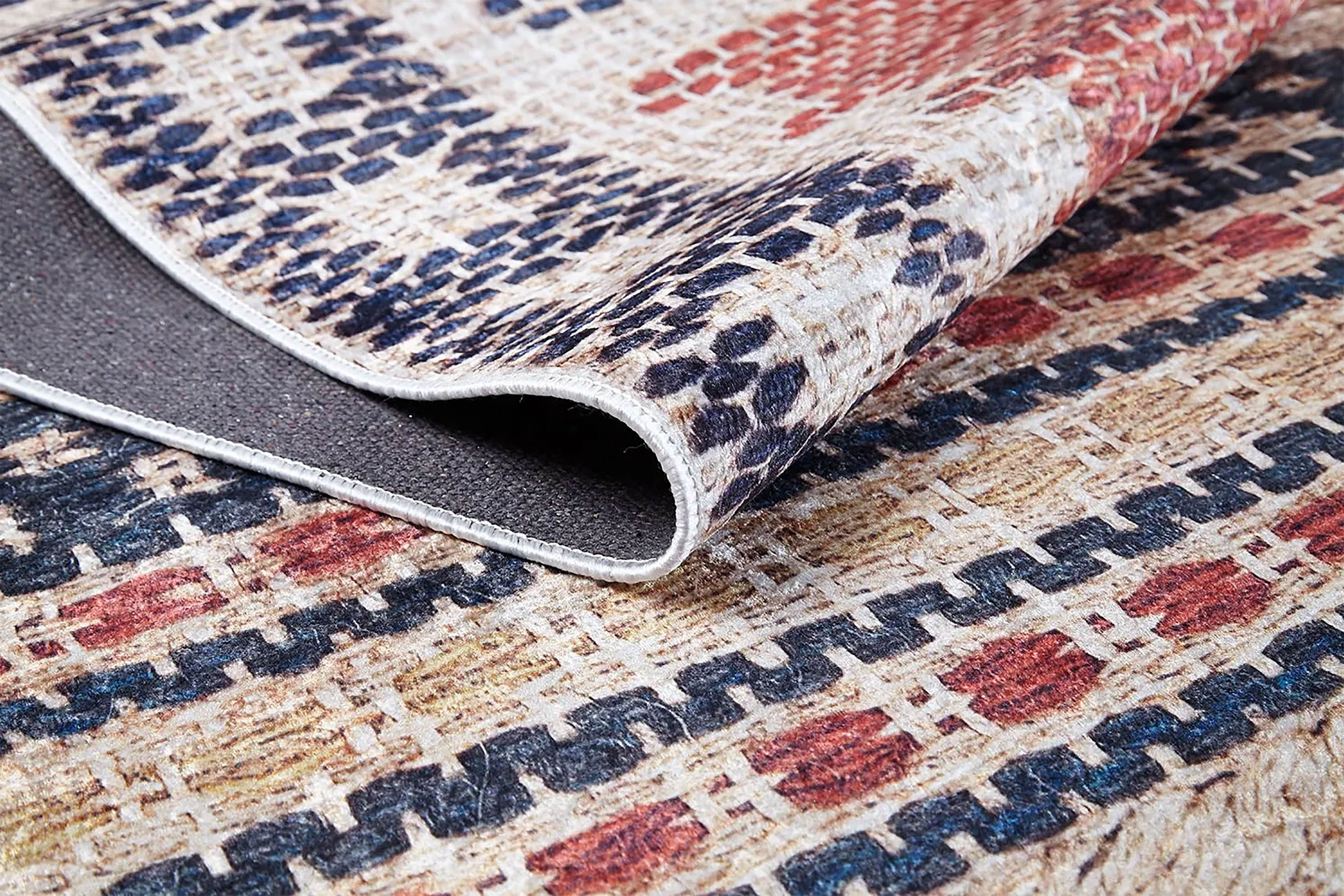 Bej Açık Turuncu Kilim Halı - Pera Halı