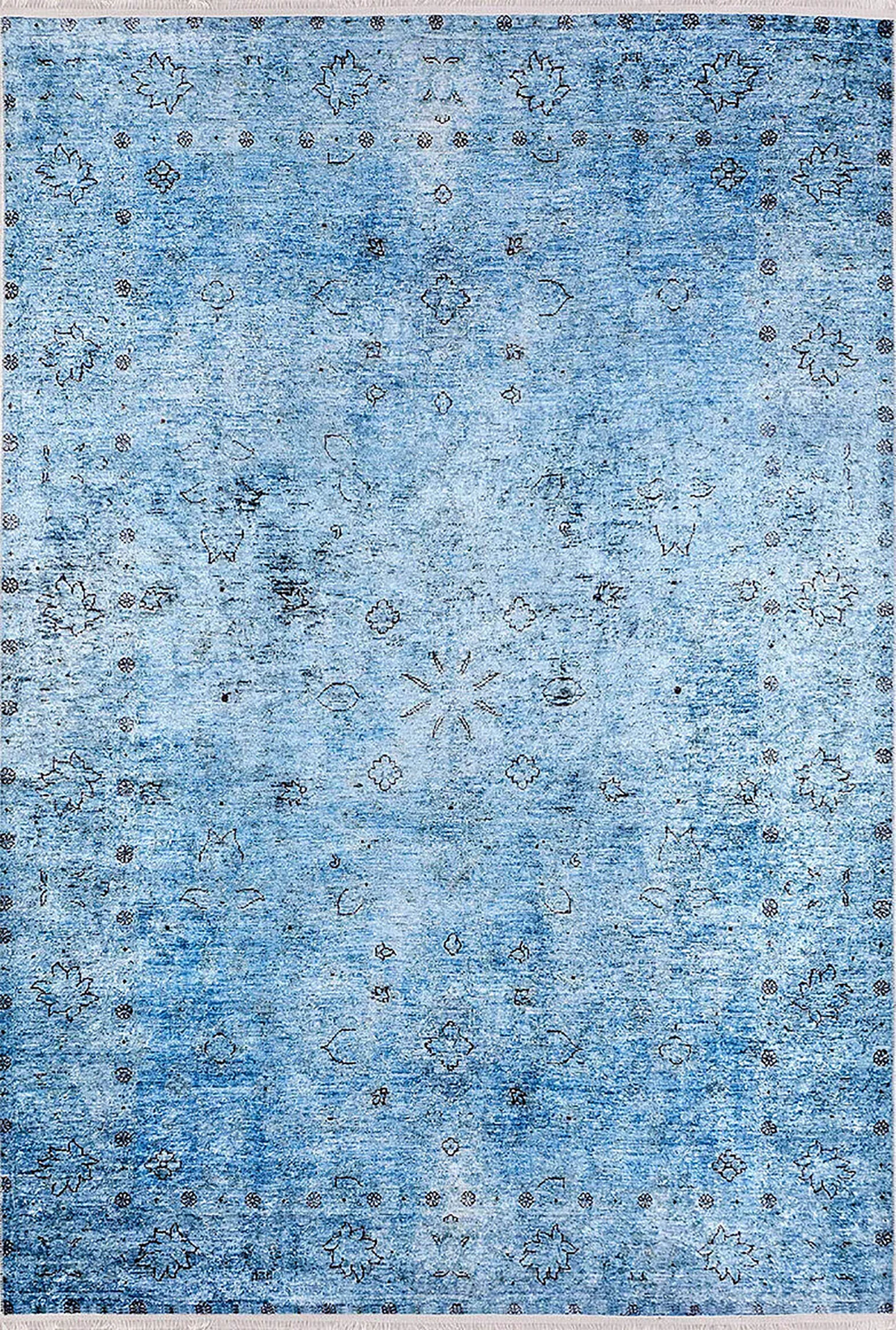 Braunbeiger geometrischer antiker Art Deco Teppich